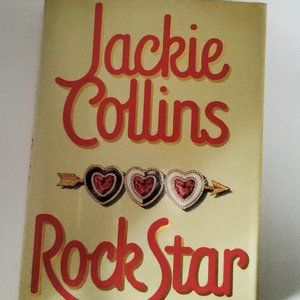 Rock Star by Jackie Collins - Hardback Book